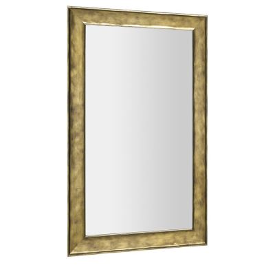 SAPHO BERGARA zrcadlo v dřevěném rámu 642x1042mm, zlatá