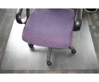 Podložka pod kancelářkou židli 140x100 cm - mléčná barva (3)