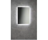 AQUALINE FAGO zrcadlo s LED osvětlením 60x80cm, dotykový senzor, stmívatelné (6)