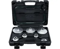 BGS Sada klíčů na olejové filtry, s vypouštěcí hadicí olejového filtru, pro VAG, BMW, Citroën,