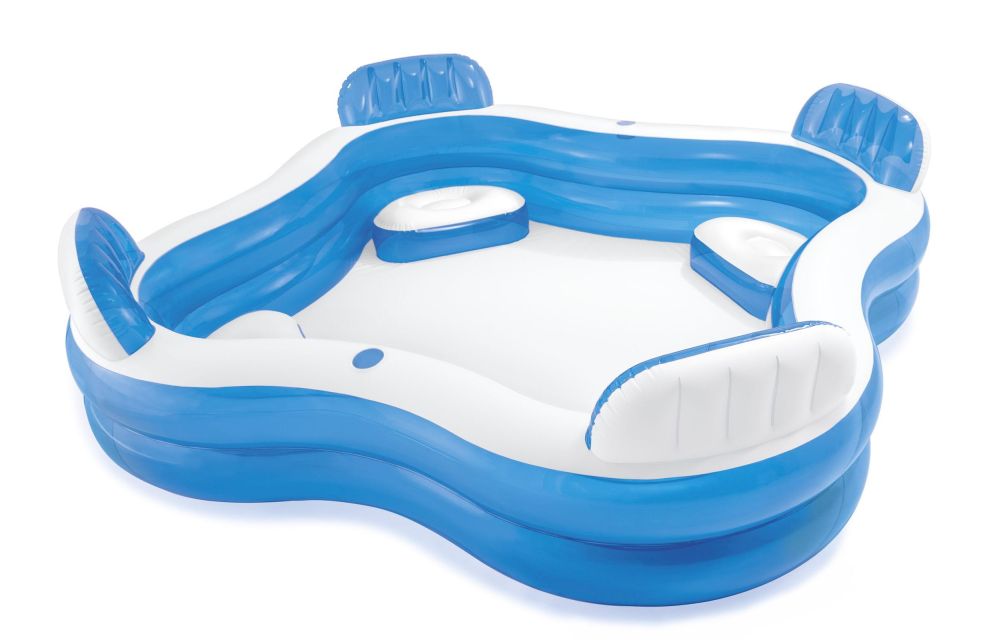 Intex bazén 56475 s opěradly 229 x 229 x 66 cm