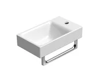 GSI NUBES čelní držák ručníků 40cm, chrom (1)