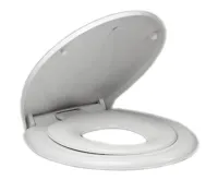 AQUALINE WC sedátko s integrovaným dětským sedátkem, Soft Close, Easy Take, bílá (4)
