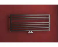 Koupelnový radiátor PMH AVENTO FRAME AVFXLMES 1210x480 mm, Metalická stříbrná matná (4)