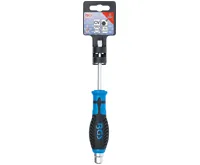 BGS Šroubovák plochý 5x75 mm, s šestihranem (1)