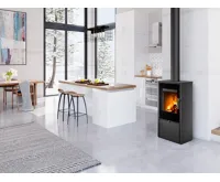 ROMOTOP Krbová kamna LAREDO F plech (2)