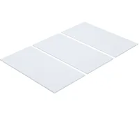 BGS Kluzáky plstěné, desky, bílé, 100 x 200 mm, 3 kusy BGS Kluzáky plstěné, desky, bílé, 100 x 200 mm, 3 kusy