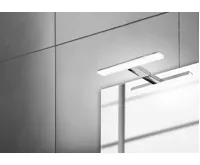 SAPHO FELINA LED svítidlo, 8W, 308x15x112mm, IP44, chrom (3)