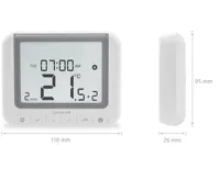 SALUS Digitální programovatelný termostat s možností OpenTherm komunikace RT520, Drátové (1)