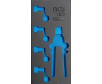 BGS Vložka do dílenského vozíku 1/3, prázdná, pro BGS 9533 BGS Vložka do dílenského vozíku 1/3, prázdná, pro BGS 9533