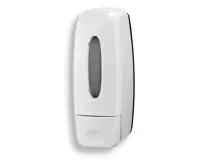 NOVASERVIS Zásobník na tekuté mýdlo 400 ml, bílý - 69085,1 NOVASERVIS Zásobník na tekuté mýdlo 400 ml, bílý - 69085,1