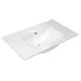 SAPHO SLIM keramické umyvadlo, nábytkové, 76x46,5cm, bílá
