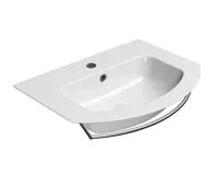 GSI PURA keramické umyvadlo Slim oblé 62x48cm, bílá ExtraGlaze (4)