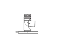 ALMEVA FLEX patní koleno 87° s kotvením 110mm ALMEVA FLEX patní koleno 87° s kotvením 110mm