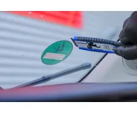 BGS Škrabka na plakety | 40 mm | s 6 plastovými škrabacími čepelemi - BGS 70912 (4)