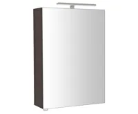 SAPHO RIWA galerka s LED osvětlením, 50x70x17cm, borovice rustik