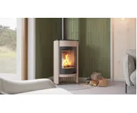 HS Flamingo Krbová kamna MASTERFLAMME ® Medie I, krémová (22)