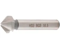 BGS Zahlubovací fréza, HSS, DIN 335 forma C, O 16,5 mm BGS Zahlubovací fréza, HSS, DIN 335 forma C, O 16,5 mm