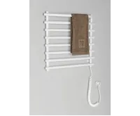 AQUALINE Elektrický sušák ručníků, 570x465mm, 72W, bílý (4)