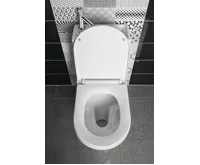 AQUALINE HYGIE WC kombi s umývátkem, zadní/spodní odpad, bílá (3)