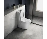 SAPHO AVIS WC kombi, Vortex Rimless, spodní/zadní odpad, bílá (6)