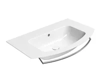 GSI PURA keramické umyvadlo Slim oblé 82x49cm, bez otvoru, bílá ExtraGlaze (3)