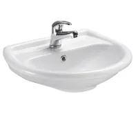 EGE VITRIFIYE Keramické umyvadlo 50x40cm, bílá (3)