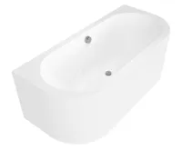POLYSAN VIVA D MONOLITH nástěnná stojící vana 170x75x60cm, bílá POLYSAN VIVA D MONOLITH nástěnná stojící vana 170x75x60cm, bílá