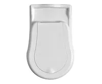 KERASAN RETRO WC mísa stojící, 39x61cm, spodní/zadní odpad, bílá (1)