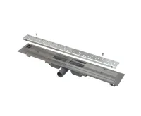 ALCAPLAST Sprchový liniový žlab nerezový Antivandal, s roštem, délka 300 mm APZ111-300M