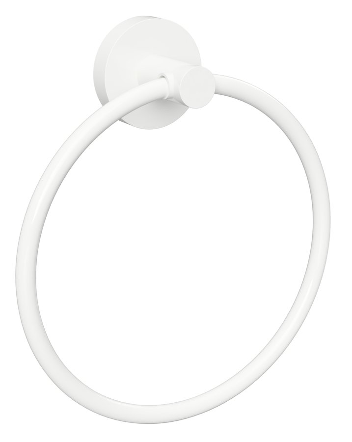 Sapho x-round white držák ručníků kruh, bílá mat