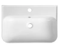ISVEA SISTEMA U keramické umyvadlo 55x38cm, bílá (4)