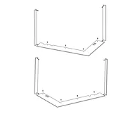 ROMOTOP rám nosný HR3LG RAM13, univerzální ROMOTOP rám nosný HR3LG RAM13, univerzální