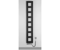 SAPHO BLOCK otopné těleso 280x1750 mm, černá mat (6)