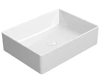 GSI KUBE X keramické umyvadlo na desku, 50x37cm, bílá ExtraGlaze GSI KUBE X keramické umyvadlo na desku, 50x37cm, bílá ExtraGlaze
