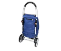 HomeLife Nákupní taška na kolečkách CARRY 53 litrů modrá (1)