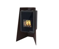 HS Flamingo Krbová kamna FLAMINGO DELUXE ® ISLAND, hnědá - sametová HS Flamingo Krbová kamna FLAMINGO DELUXE ® ISLAND, hnědá - sametová