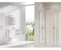 Ravak sprchové dveře CRV2-90 bright alu+Transparent Ravak sprchové dveře CRV2-90 bright alu+Transparent