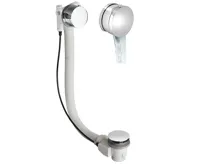 POLYSAN Vanová souprava s napouštěním, bovden, délka 775mm, zátka 72mm, chrom