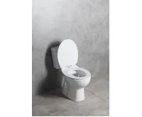 AQUALINE MANUEL WC kombi, dvojtlačítko 3/6l, spodní odpad, bílá (11)