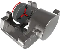 BGS Sada pro stlačování brzdových pístů, univerzální, levý a pravý závit, 6dílná (2)