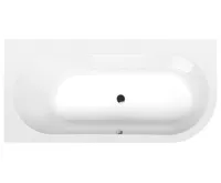 POLYSAN ASTRA L asymetrická vana 165x80x48cm, bílá