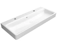 GSI SAND keramické dvojumyvadlo 120x50 cm, bílá ExtraGlaze