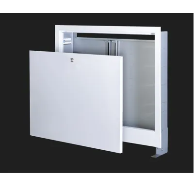 WIGELL Podomítková skříň bílá PO1 - 385 mm se zámkem