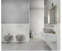 GSI PURA závěsná WC mísa, Swirlflush, 36x50cm, tortora dual-mat (4)