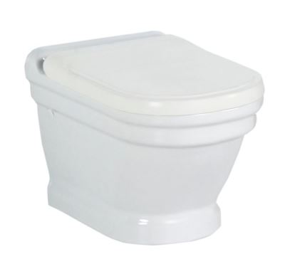 CREAVIT ANTIK závěsná WC mísa, 36x53cm, bílá