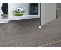 SAPHO MIRRÓ galerka s LED osvětlením, 100x70x16cm, bílá (4)