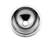 NOFER Zápustné umyvadlo nerezové, průměr 305mm (1)