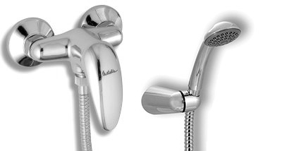 Novaservis sprchová baterie 100 mm metalia 55 chrom - 55065,0