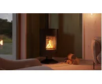 HS Flamingo Krbová kamna MASTERFLAMME ® Medie II, černá (24)